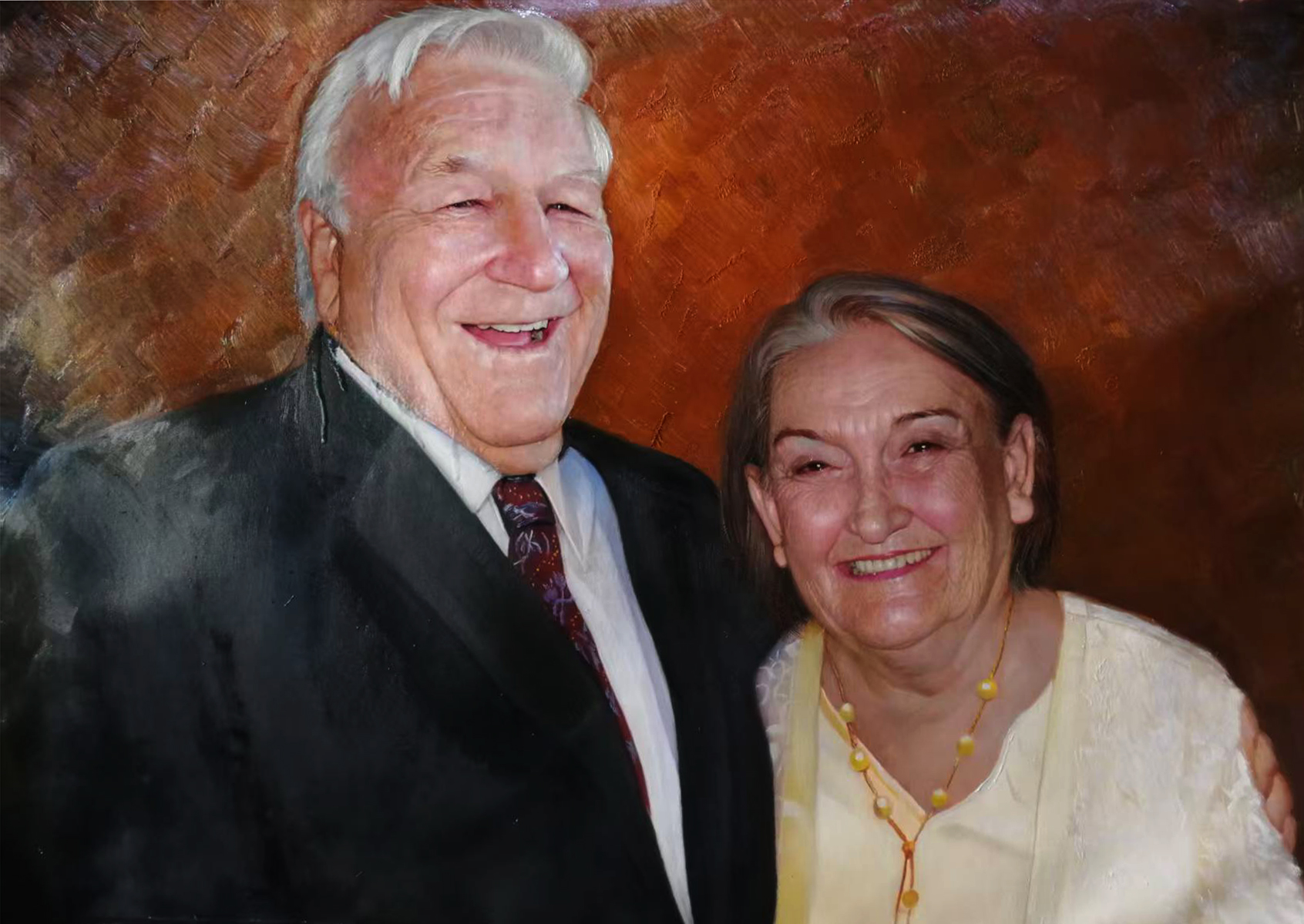 Other photos and instructions may have been provided to the artist to alter the final painting result. This painting should not be contrued as the canonical work of this artist.